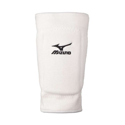 mizuno t10 plus kneedpad white rodilleras blancas volleyball elite sports carolina photo front