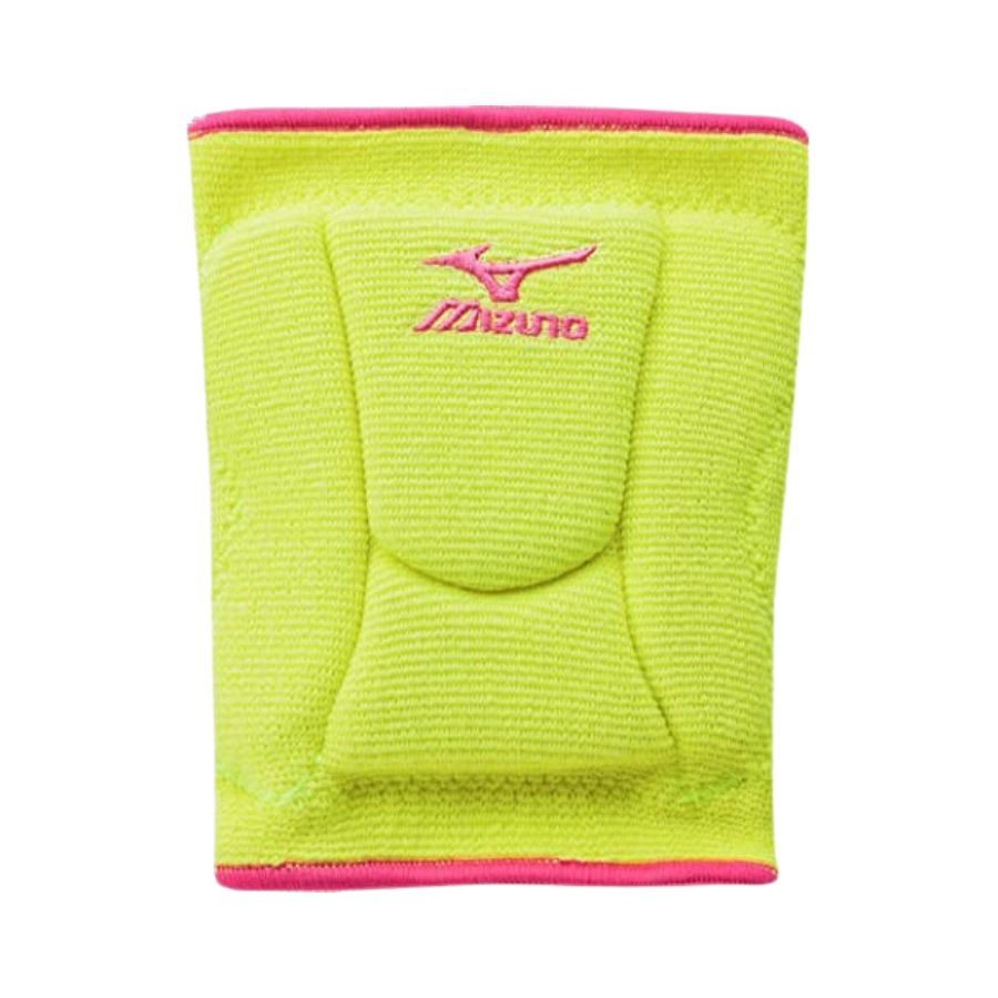 Mizuno LR6 Highlighter Women's Volleyball Knee Pad Lemon Pink